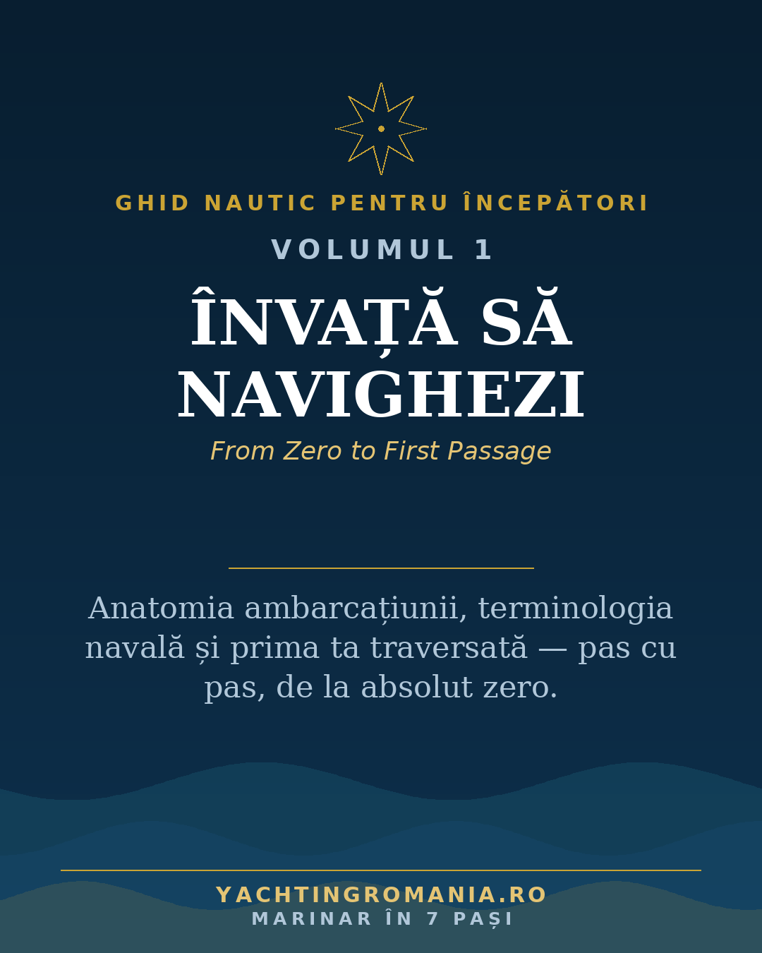 Ghid nautic pentru incepatori Vol.:1 - Invata sa Navighezi
