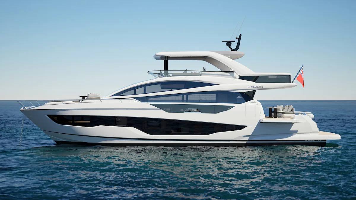 Pearl 73: Debut Mondial la Cannes cu Design de Lux si Doua Suite Master