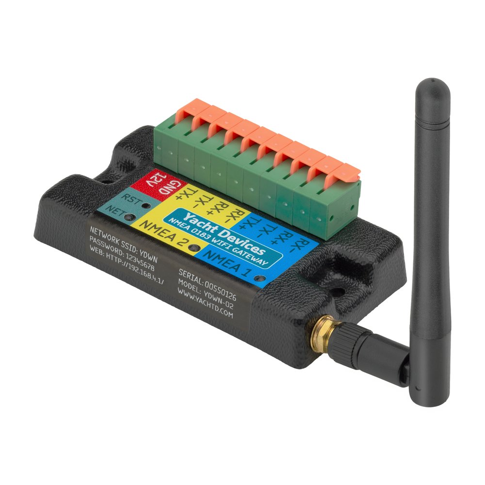 Yacht Devices Gateway Wi-Fi NMEA 0183 YDWN-02