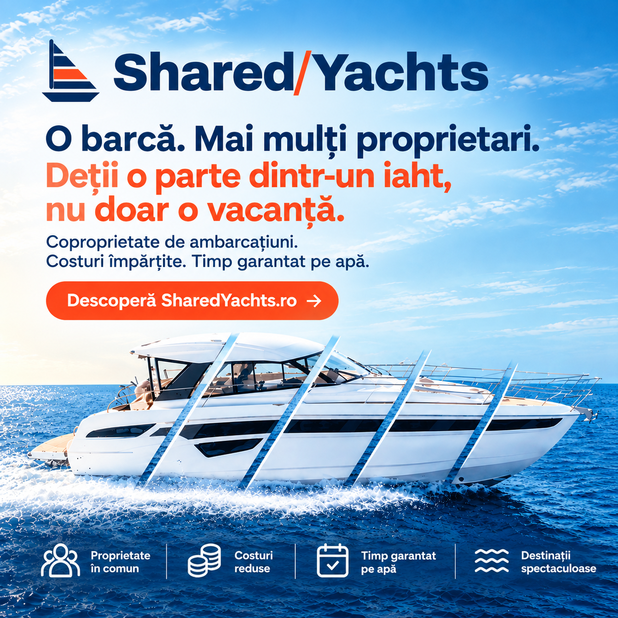 Coproprietatea nu face barca ieftină. O face rațională